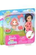 BÁBIKA BARBIE CHELSEA VODOVÝ MELÓN SO PSÍKOM GHV71