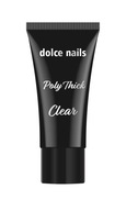 DOLCE NAILS Poly Thick Clear 30 g Akrylový gél v tube