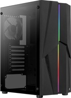 Plášť AEROCOOL PGS MECHA-G-BK-v1 RGB, čierny