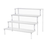 Priehľadný akrylový stojan na stojan Riser Shelf Large