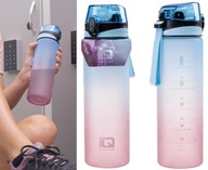 Fľaša na vodu 720 ml IQ SPORTS BOTTLE s rukoväťou pre fitness telocvične