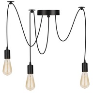 ZÁVESNÁ LAMPA LUSTER STROPNÝ PAVÚK 3x E27 LOFT