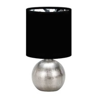 Stolná lampa strieborná/čierna Perlo E14 Strühm
