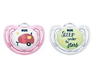 NUK NIGHT&DAY cumlík 6-18m 2 bal