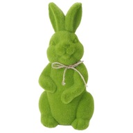 1ks Moss Bunny Decor Veľkonočná socha zajačika