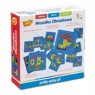 OBRÁZKOVÁ MOZAIKA PUZZLE tvárnice 580 el