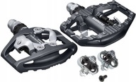 Pedále Shimano PD-EH500 SPD + platforma + pracky