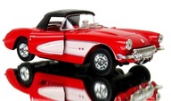 WELLY 1957 CHEVROLET CORVETTE 1:24 ZBERATEĽSKÉ AUTO