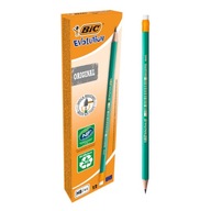 BIC EVOLUTION 655 HB ceruzka NEZlomiteľná S GUMA X12