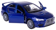 MITSUBISHI LANCER EVO X MODEL WELLY 1:34/39 MODRÁ