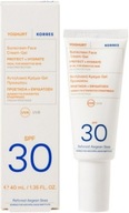 KORRES Jogurt - Krém, Ochranný Gél SPF 30