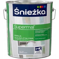 Śnieżka Supermal olejovo-ftalový email OCEL RAL7001 LESK 10L