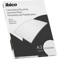 IBICO Standard 125 mic laminovacia fólia, 100 kusov