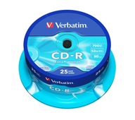 CD Verbatim CD-R 700 MB 25 ks.