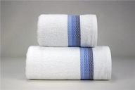 Bavlnený uterák Ombre 50x90 White Navy Blue Greno