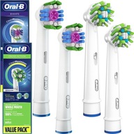 4 originálne hlavice Oral-B na krížovú zubnú kefku