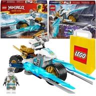 LEGO NINJAGO 71816 MOTOR ZANE NA ĽADOVÝ BICYKEL - BLOK + SÚPRAVA TAŠKY