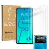 3x sklo + sklo fotoaparátu BIZON pre Poco X4 Pro 5G