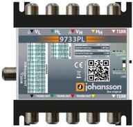 Multiprepínač Unicable II Johansson 9733PL ver.2 - 5