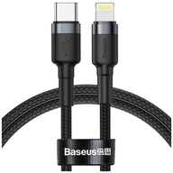 KÁBLOVÝ NYLON BASEUS CAFULE USB-C LIGHTNING PD 1M