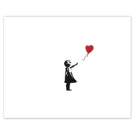 Plagáty 50x40 Banksy Balloon Girl