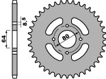 Pbr zadné ozubené koleso 45 F Yamaha Ybr 125 05 09 428