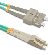 Patchcord LC/UPC-SC/UPC Multimode 50/125 OM4 3m