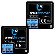 2x proxiDimmer 12/24V BLEBOX mikrovlnný stmievač