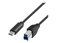 Kábel USB-C typu-USB-B 1m pre tlačiareň 3.2 gen.1x1