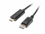 GMB DISPLAYPORT KÁBLE DISPLAY PORT - HDMI 10m dlhý