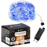 DRÔTOVÉ LAMPY 300 LED MICRO BLUE 300LED