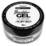 Clavier UV/LED Builder Gel 30 g biely