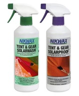 Nikwax Tent & Gear Solar Wash + Solar Proof