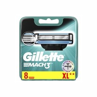 Náboje do žiletiek Gillette mach3, 8 kusov