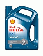 SHELL OIL SHELL 10W-40 HELIX PLUS / HX7 4L