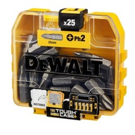 DT71522 DEWALT PH2 BIT SET 25mm 25ks TIC-TAC