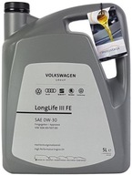 OE VAG LONGLIFE III FE 0W30 VW 504,00/507,00 5L