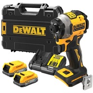 NÁRAZOVÝ NÁRAZNÍK DEWALT 18V ​​2x1,7Ah POWERSTACK DCF850E2T