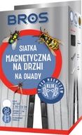 BROS magnetická moskytiéra na dvere 100x220 biela