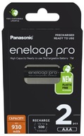 PANASONIC ENELOOP PRO R3/AAA 930MAH - BAL. 2AAA