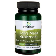 SWANSON Lion's Mane Hericium 60k