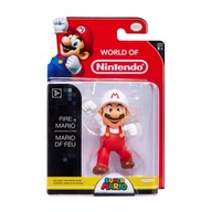 SUPER MARIO figúrka FIRE MARIO 6,5cm Nintendo 24h