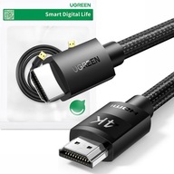 UGREEN KÁBEL PREMIUM HDMI 2.0 HDR 4K 3M