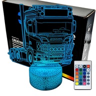 Nočné svetlo na nákladné auto Scania 3D LAMP