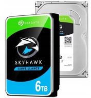 Pevný disk Seagate SKYHAWK 6TB 6000Gb na 24 hodín prevádzky