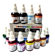 Potravinárske farbivo pre airbrush SET 12 x 20 ml