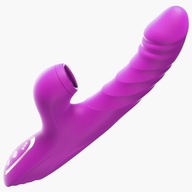 Sací vibračný sex masturbátor METOY Massagers