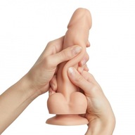 DILDO PENISU S POHYBLIVÝM ZOBRAZENÍM KOŽE M