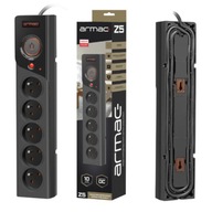 ARMAC Z5 POWER STRIP BLACK 1,5M 5X 230V 10A