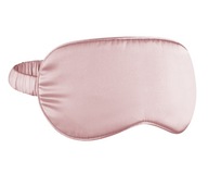 Malbery Silk Headband Eye Mask for Sleeping Powdery Pink Powder Pink